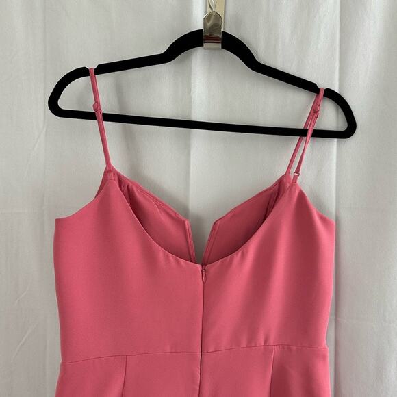 Revolve Bardot Kristen Peplum Dress in Melon Womens Size 8 - Picture 5 of 8